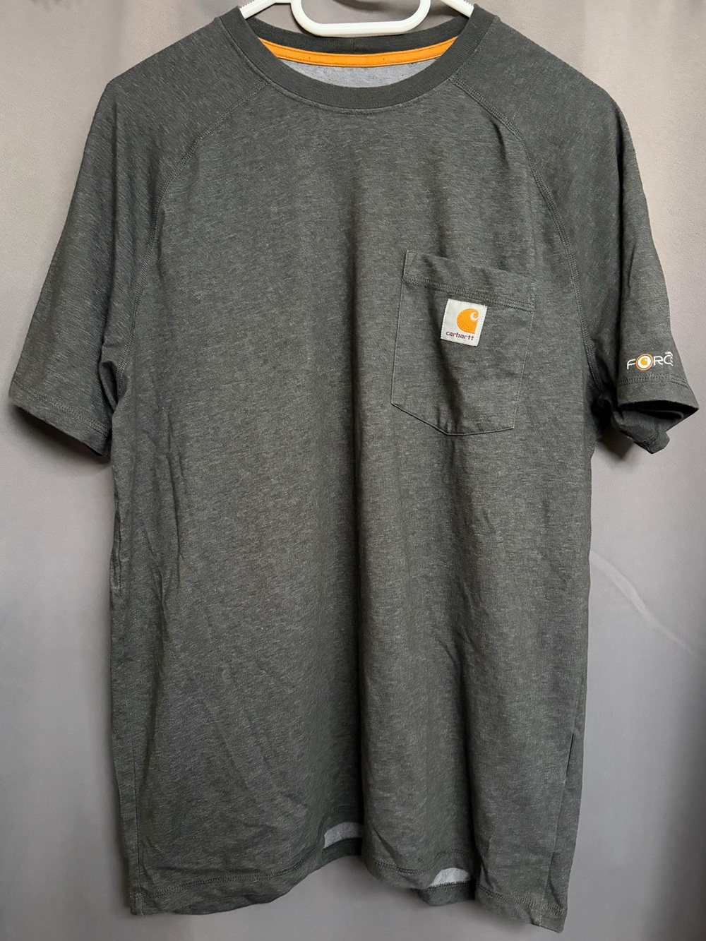 Carhartt Men’s Dark Gray Pocket T-Shirt